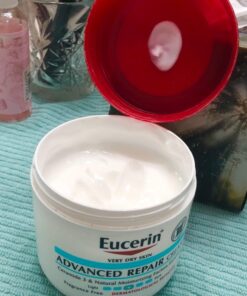 Eucerin Advanced Repair Body Cream, Fragrance Free Body Cream for Dry Skin, 16 Oz Jar Unscented 16 Ounce (Pack of 1) 49 71vmcJ wuzL