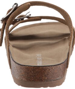Madden Girl Women's Brando Slide-On Sandal 6 Taupe Fabric 11 71vn46BwgbL