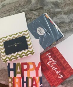 Canopy Street Snappy Birthday Cards / 36 Note Cards And Envelopes / 6 Colorful Birthday Designs / 4 5/8" x 6 1/4" Birthday Greeting Cards With Blank Inside 39 71vosKRFyqL