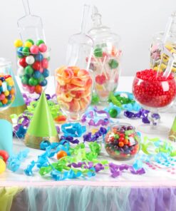 Gumballs 1 Inch - 4 Pounds - Gumball Machine Refills - Rainbow Fruit Flavors - Gum Balls Assorted Colors - Bulk Candy - Apx. 240 Assorted Gumballs 4 Pound (Pack of 1) 11 71vpZfhRrUL 1