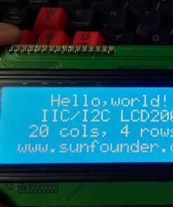 SunFounder IIC I2C TWI Serial 2004 20x4 LCD Module Shield Compatible with Arduino R3 MEGA (IIC 2004) 26 71vpbT6MQcL