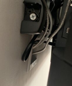 PowerBridge Two-CK Dual Outlet TV Cord Hider for Wall Mounted TV’s - Recessed in-Wall Cable Hider System for Power & Low Voltage - Matches Existing Outlets - Hide Wires with This Easy DIY Install Kit Dual Power 99 71vpl1HAfqL