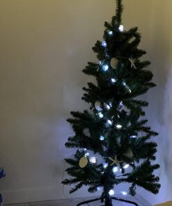 Impress Life Decorative String Lights, Sea Glass Festive Beach Themed 10 ft 40 LEDs Battery&USB Cord Operated Eco-Friendly with Multi-Function Remote for Tent Wedding Nursery Bedroom Party Ornament 40 71vpzYDQOUL