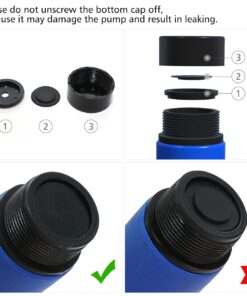 MIRACOL Dual Action Ball Pump with 5 Replacement Needles, Sturdy and Portable Design Air Pumps, Best for Basketball, Soccer, Volleyball, Rugby and Other Inflatables 12 71vqfkhwisL