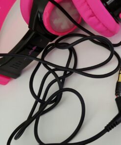 JLAB JBuddies Folding Kids Wired Headphones | Toddler Headphones | Noise Isolation | Kids Safe |Volume Limiting Headphones | Headphones for Children Black/Pink 21 71vrCf CeSL