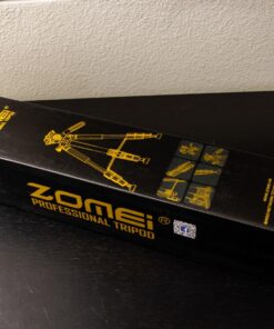 ZOMEI 65” Camera Tripod Compact Light Weight Travel Aluminum Camera/Phone Tripod for Canon Nikon with 2PC Quick Plates and Universal Phone Mount 11 lbs Load (Black) 60 71vtwtyOm3L