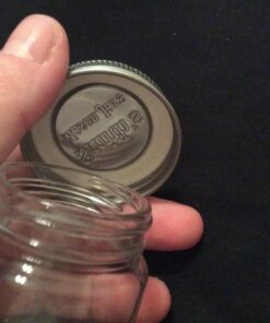 Smith's Mason Jars Mini Mason Jars set of 6 Chupito Shot Glasses with Lids - 2oz Per Shot Glass - For Parties, Arts and Crafts Storage, Drinks, Wedding Favors 58 71vuAOCa7dL