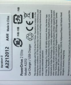 Anker 24W 4.8A Car Charger, 2-Port Ultra-Compact PowerDrive 2 Elite with PowerIQ Technology and LED for iPhone XS/Max/XR/X/8/7/6/Plus, iPad Pro/Air/Mini, Galaxy Note/S Series, LG, Nexus, HTC, and More Black 69 71vuWDl6skL