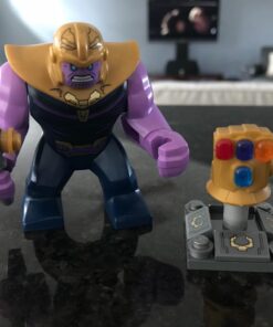 LEGO Marvel Super Heroes Avengers: Infinity War Thanos: Ultimate Battle 76107 Guardians of the Galaxy Starship Action Construction Toy (674 Pieces) (Discontinued by Manufacturer) 43 71vwLawmFL
