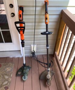 BLACK+DECKER 20V MAX String Trimmer, 2-Speed, 12-Inch, Cordless (LST522) 20V String Trimmer Kit 31 71vwbjXy cL