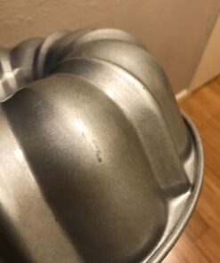 USA Pan Bakeware Nonstick Fluted Tube Cake Pan, Aluminized Steel 10-Inch 44 71vwml 2lL