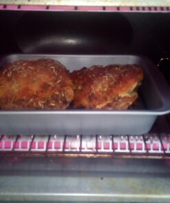 G & S Metal Products Company OvenStuff Personal Size 6-Piece Toaster Oven Set-Non-Stick Baking Pans, Easy to Clean and Perfect for Single Servings, Silver 59 71vwmm XgvL