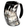 ANTIQUANA Polished Finish Drinking Horn Tankard 16 12 71vxSe1A6GL