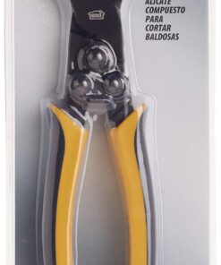 Alternative view of M-D Building Products 49943 Compound Tile Nippers (PRO), Black, Yellow