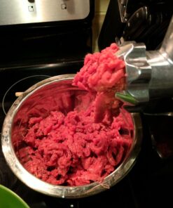 Sunmile SM-G33 Electric Meat Grinder - 1HP 800W Max Power - ETL Stainless Steel Meat Grinder Mincer Sausage Stuffer, Stainless Steel Blade and Plates and 1 Sausage Maker 44 71vy6NBcsTL