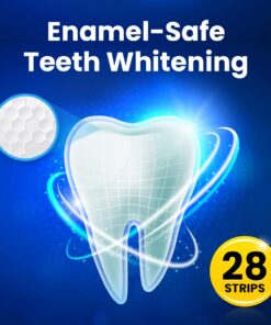 Dental Duty Sensitive Teeth Whitening Strips – Professional Vegan Stain Remover White Strips for Sensitive Teeth for Coffee & Tea Stains – Get A Lighter Shade After One Application – 28 Strips 31 71vzALhXsXL