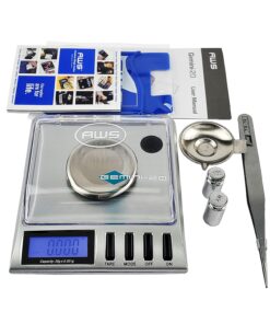AMERICAN WEIGH SCALES Gemini 20 - Portable Precision Digital Milligram Scale 20g x 0.001g (Silver) AWS Series 100G Silver 20 71vzIh6o4aL