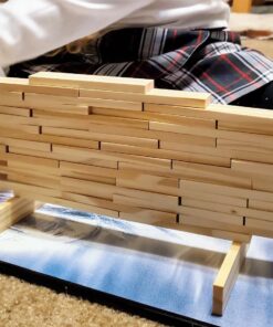 KEVA Structures 200 Wood Building Planks Set - Building Toy Includes 200 Wooden Blocks and Idea Book - Ages 5 and Up 25 71w0AD7pZUL