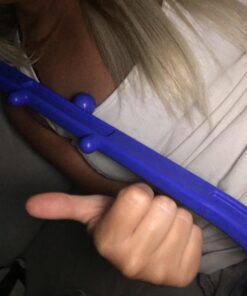 Body Back Buddy Classic - Trigger Point Massage Tool, Neck and Back Massager Handheld, Manual Self Massager, Massage Cane, Muscle Knot Remover with Instructions (Blue Marbled) Blue Marbled 36 71w0NH9xMrL