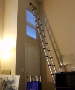 Xtend & Climb 785P Aluminum Telescoping Ladder Type I Professional Series, 15.5-Foot Classic Pro Series 785P, Blue 12.5ft 16 71w1PvBp2JL