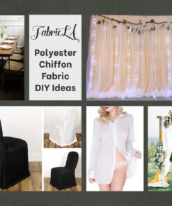 Chiffon Fabric - Lightweight - 60"W - Perfect for Venue Decorations & Apparel - 10 Yards (Ivory) 10 Yard Ivory 13 71w1egP9nLL