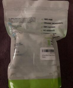 Sky Organics African Black Soap Bar for Body to Cleanse, Soothe & Refresh, 16 Oz 1 Pound (Pack of 1) 51 71w2Q43LRHL