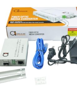 Open SFP Slot - Gigabit Ethernet - Fiber Optic Media Converter - to UTP Cat5e/Cat6 10/100/1000 Copper – AutoSensing - SFP Slot Supporting Any Mini GBIC/SFP Gigabit Type - Jumbo Frame & LLF Support 20 71w2VwNnXVL