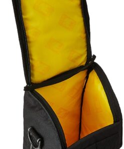Ape Case ACPROLC18 Professional Large Lens Case, Black/Yellow 28 71w2xNY6PyL