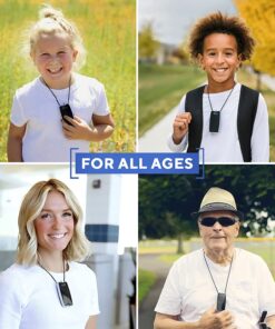 AirTamer A310 Rechargeable Personal Air Purifier, Proven Performance, Virus and Pollutant Tested*, Black with Metal Travel Case 16 71w32aaHz7L