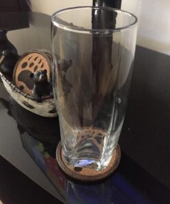 LL Home 3 Black Bears Canoeing Coaster Set - 4 Coasters Rustic Cabin Canoe Cub Decor (Multicolor) (Multicolor) 24 71w3B4cDAuL