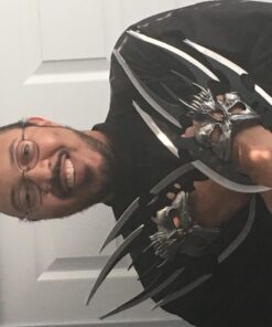 Masters Collection – Fantasy Claw Display Knife – Black and Satin Finish Stainless Steel Blades, Cast Metal Skull, Includes Wood Display Stand, Collectible, Self Defense – MC-2091, 13-Inch 42 71w3LbHSgmL