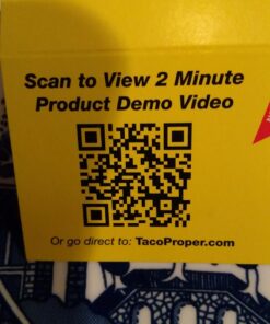 TacoProper Proper Fiesta Pak, Set of 12 Taco Holders, 1.75 x 1-Inch, 12-Pack, Multicolored 36 71w3T8kH0oL