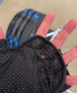 Fit Active Sports New Ventilated Weight Lifting Workout Gloves with Built-in Wrist Wraps for Men and Women - Great for Gym Fitness, Cross Training, Hand Support & Weightlifting. Large 35 71w3jSoazL