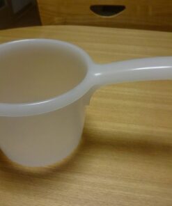 JapanBargain, Japanese Plastic Water Ladle Bath Ladle Dipper Leaf Series Made in Japan (1, White) 1 15 71w3nBL0LSL
