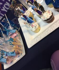 Set of 24 Pieces Frozen Cake Cupcake Decorative Cupcake Topper for Kids Birthday Party Themed Party 20 71w4f3vqeOL