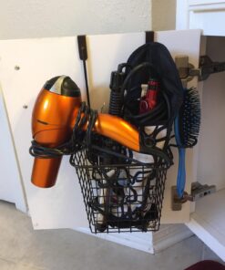 Spectrum Diversified Grid Hair Styling Station, Over the Cabinet Door, Bronze Small 46 71w4fOnkAXL