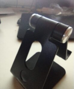 Amazon Basics Adjustable Aluminum Cell Phone Desk Stand for iPhone and Android, Black 36 71w5Cg5lL