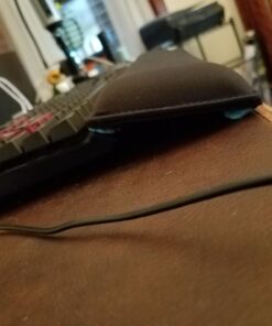 Glorious Gaming Wrist Pad/Rest - Full Standard Size - Black - Mechanical Keyboards, Stitched Edges, Ergonomic | 17.5x4 inches | 25mm/1in Thick (GWR-100) Full Size (Standard) 60 71w5LM8dXRL