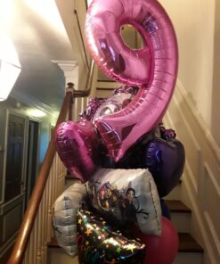 The Descendants Party Supplies and 9th Birthday Balloon Bouquet Decorations 23 71w6vs0jutL