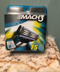 Gillette Mach3 Razor Refills for Men, 15 Razor Blade Refills 15 Refills 45 71w8Ei2mxDL