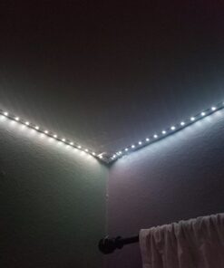 JACKYLED L Shape 4-Pin LED Connectors 10-Pack with 22Pcs Clips 10mm for Strip Lights 43 71w90ZhUmqL