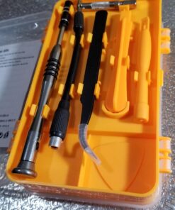 Precision Screwdriver Set Magnetic - Professional 110 in 1 Screw driver Tools Sets, PC Repair Tool Kit for Mobile Phone/Tablet/Computer/Watch/Camera/Eyeglasses/Other Electronic Devices 110 Yellow 61 71w9BG8 cHL