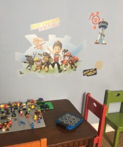 RoomMates RMK2641GM Paw Patrol Wall Graphics Peel and Stick Giant Wall Decals Graphics Giant 36 71w9cDrdhqL