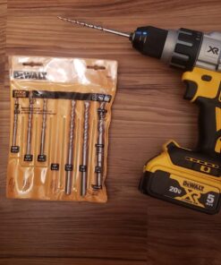 DEWALT Masonry Drill Bit Set, Percussion, Concrete & Block, 7-Piece (DW5207) 41 71w9cXcwpuL
