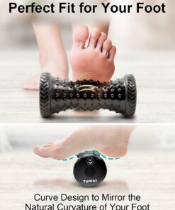 Tumaz Foot Roller, Ergonomic Designed Plantar Fasciitis Massage Roller for Relieving Fasciitis, Arch Pain, Myofascial Pain Syndrome, Massager Deep Tissue Acupresssure Recovery ◆【foot Roller】 - Original 24 71w9eYOQXPL