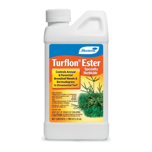 Monterey LG5518 Turflon Ester Specialty Herbicide Concentrate Broadleaf Weed Killer for Lawns, 16 oz