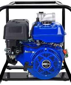 DuroMax XP904WP 270cc 427-Gpm 3600-Rpm 4-Inch Gasoline Engine Portable Water Pump, 50 State Approved, XP904WP, Blue 427-GPM 4-Inch Gas Pump 18 71wA234FxvL