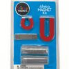 Dowling Magnets Alnico Magnet Science Kit. Magnets for Kids Including 2 Horseshoe Magnets, 1 Bar Magnet, Iron Filings and Iron Shapes for Fun Science Experiments. Item 731009. Ages 8+