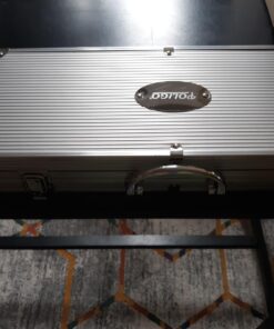 POLIGO 22PCS Heavy Duty BBQ Grill Accessories Set, Non-Slip Grill Tools for Outdoor Grill Set Thicker Stainless Steel Grill Utensils Set, Deluxe Grilling Set with Aluminum Case Ideal Gifts for Men Dad Black - 22PCS BBQ Set 30 71wBkqAizrL