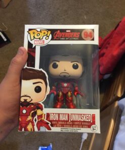 Funko POP Marvel: Avengers 2 Unmasked Iron Man Action Figure (Amazon Exclusive) 15 71wCOztPMHL